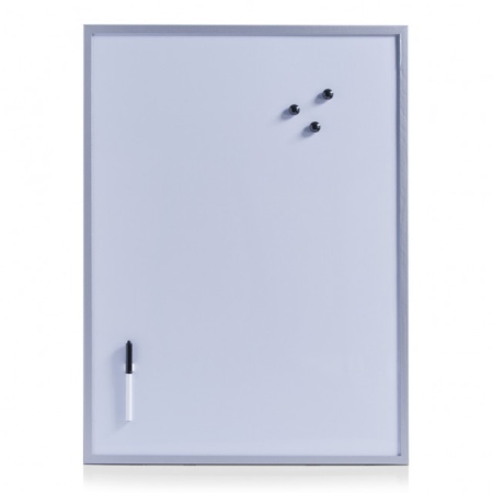 PANOU MEMO GRI DIN METAL 60 X 80 CM, ZELLER