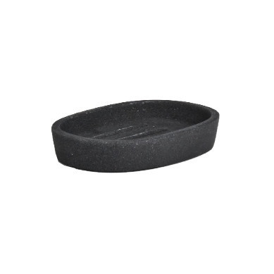 SAVONIERA NEAGRA DIN POLIRASINA,2 X 11 CM,ZELLER