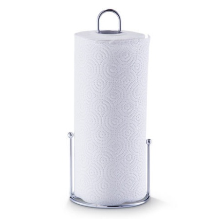 Suport hartie bucatarie metal cromat Ø13,5x30cm