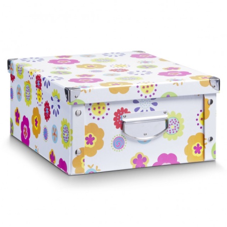 CUTIE MULTICOLORA CU CAPAC,40 X 33 CM,ZELLER E