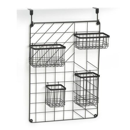 Organizator modern de bucatarie,metal,ZELLER