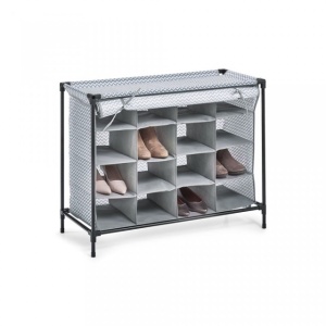 ORGANIZATOR GRI/ALB DIN FLEECE STORAGE CU 16 COMPARTIMENTE
