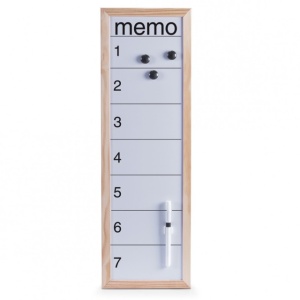 PANOU MEMO GRI DIN METAL,20 X 60 CM,ZELLER