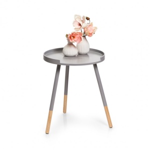 Masuta de cafea MDF/LEMN,culoare gri