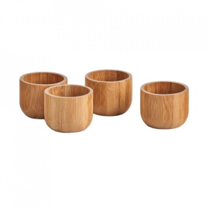 SET 4 SUPORTURI PENTRU OU,DIN BAMBUS,ZELLER