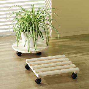 Suport ghiveci plante lemn 36x36cm