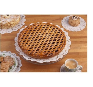 Set dantela hartie pentru platouri prajituri - 20 buc 30cm