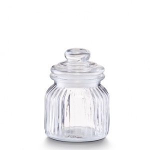 Doza/borcan sticla 600 ml.