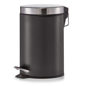 COS DE GUNOI NEGRU MAT DIN METAL 3 LITRI,ZELLER E