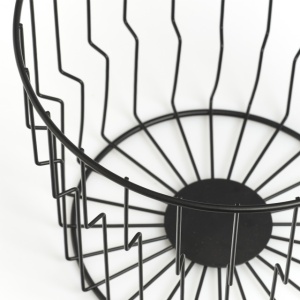 COS PENTRU FRUCTE,METAL,NEGRU,ZELLER