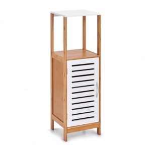 Dulap baie + 2 rafturi bambus/MDF