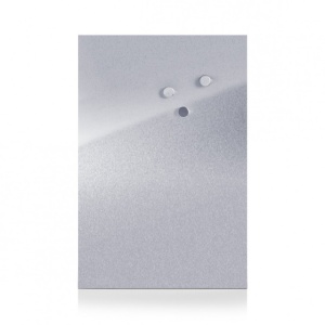 Memo board inox 40 x 60 cm