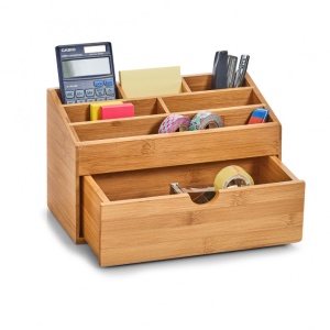 ORGANIZATOR DIN BAMBUS CU SERTAR,ZELLER