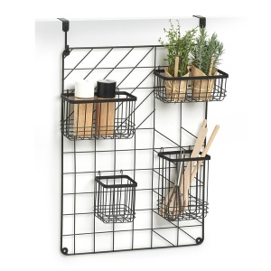 Organizator modern de bucatarie,metal,ZELLER