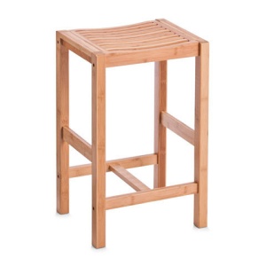 Taburet bambus 35x30x55cm
