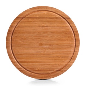 Tocator bambus rotund Ø30x1,8 cm