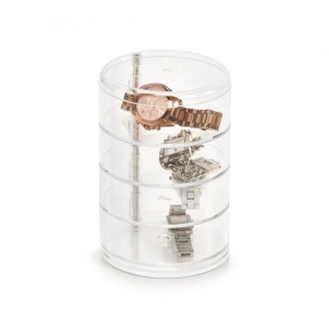ORGANIZATOR TRANSPARENT DIN PLASTIC,ROTATIV,ZELLER