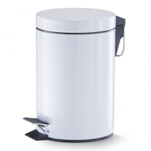 COS DE GUNOI ALB,DIN METAL,3 LITRI,PEDAL BIN,ZELLER E