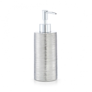DISPENSER ARGINTIU DIN CERAMICA,330 ML.,ZELLER