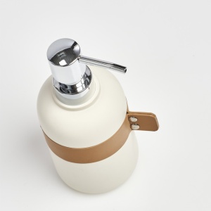 DISPENSER SAPUN LICHID DIN POLIRASINA/PIELE SINTETICA,ZELLER