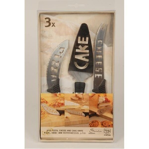 Set cutite servire inox - 3 articole