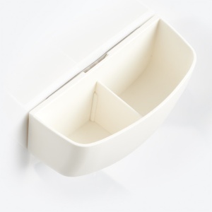 SUPORT USTENSILE BUCATARIE,ALB,DIN PLASTIC,ZELLER