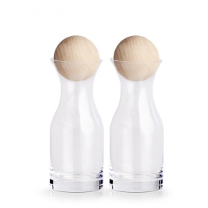SET 2 RECIPIENTE DIN STICLA,250 ML,ZELLER