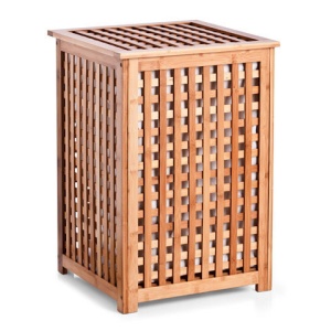 Cos pentru rufe bambus 40x40x58cm