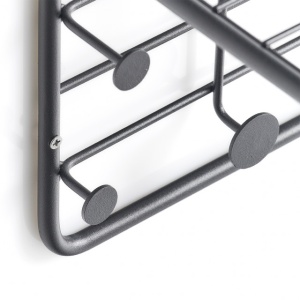 CUIER NEGRU DIN METAL,10 CARLIGE,ZELLER