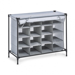 ORGANIZATOR GRI/ALB DIN FLEECE STORAGE CU 16 COMPARTIMENTE