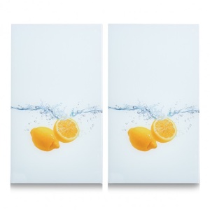 Set 2 buc.protectie plita-model LEMON