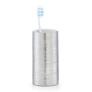SUPORT ARGINTIU DIN CERAMICA,PENTRU PERIUTA DE DINTI,ZELLER