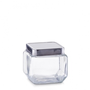 BORCAN DIN STICLA CU CAPAC DIN INOX,700 ML,ZELLER