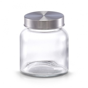 BORCAN DIN STICLA CU CAPAC METALIC,220 ML,ZELLER