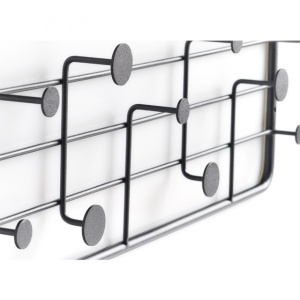 CUIER NEGRU DIN METAL,10 CARLIGE,ZELLER