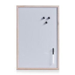 Placa magnetica,cadru lemn de pin,40 x 60 cm,Zeller