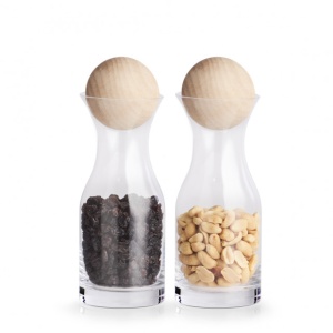 SET 2 RECIPIENTE DIN STICLA,250 ML,ZELLER