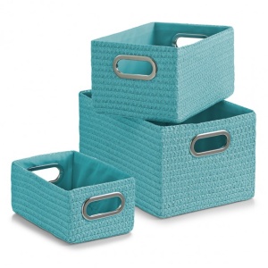 Set 3 cosuri cu manere crom