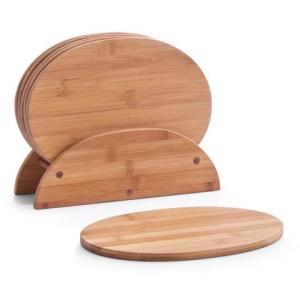 Set tocator bambus - 7 piese 24x7x19,5cm