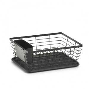 SUPORT NEGRU DIN METAL SI PLASTIC PENTRU VASE,ZELLER