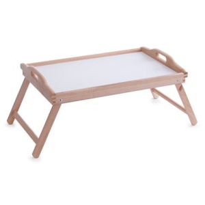 Tava servit in pat - lemn fag 56x36x27cm