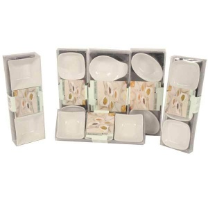Set 3 boluri portelan