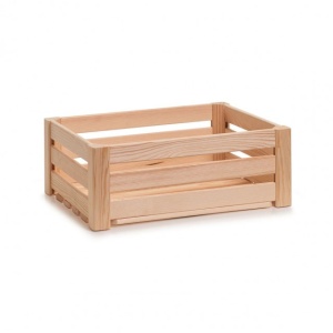 Cutie depozitare ,lemn de pin natur 40 x 30 x 15 cm