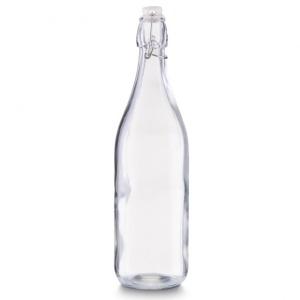 STICLA TRANSPARENTA CU DOP 1000 ML,ZELLER