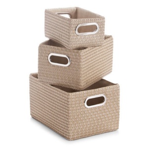 Set 3 cosuri cu manere crom