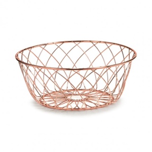 Cos fructe rotund metal Zeller