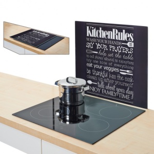 Placa stica-protectie perete-model LOVELY KITCHEN