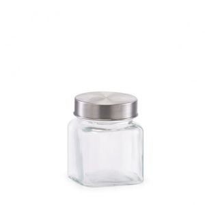 BORCAN DIN STICLA CU CAPAC DIN INOX,250 ML.,ZELLER