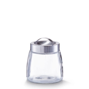 Borcan sticla 900ml + capac inox Ø12,5x14