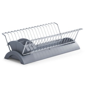 Picurator vesela plastic/metal cromat 42x22x14cm